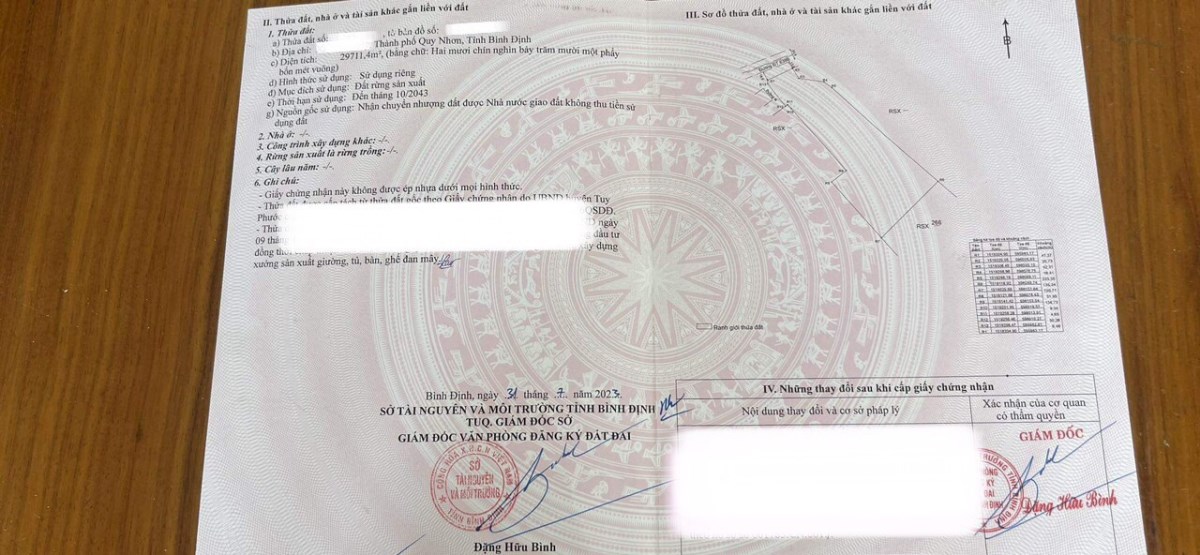 Bán 3ha Đất Công Nghiệp tại Bình Định