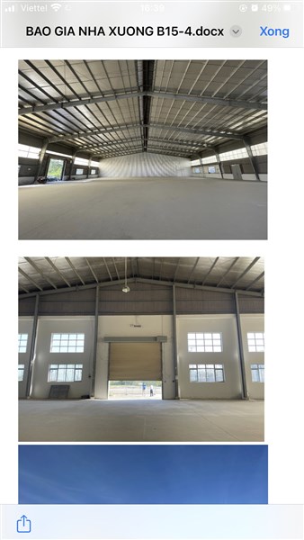 Nhà Xưởng Cho Thuê tại Khu Công Nghiệp Đồng Văn Hà Nam