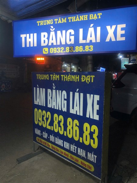 Làm bằng lái xe  ô tô, xe máy tại Phố Nối Hưng Yên