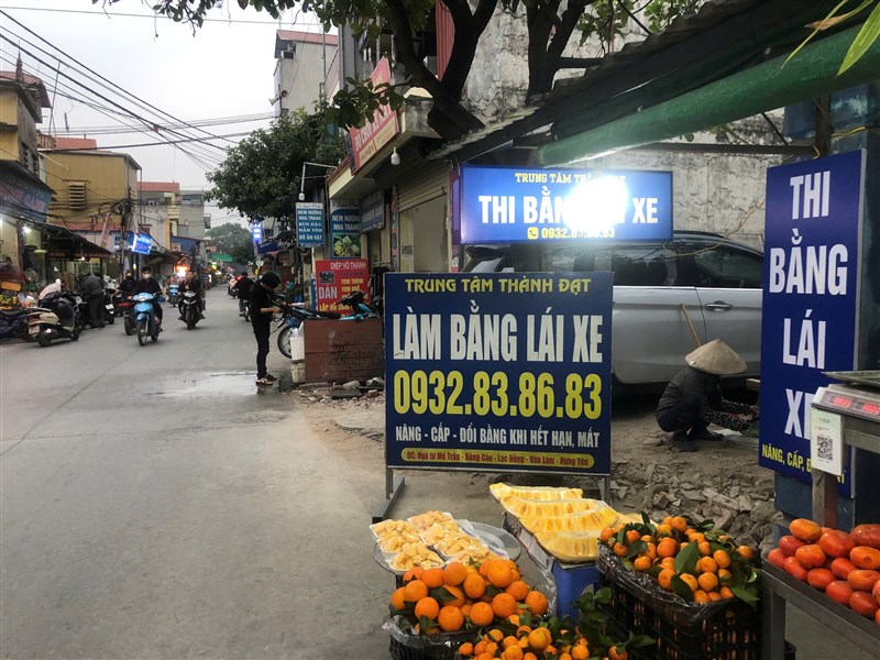 Trung tâm đào tạo lái xe tại Phố Nối Hưng Yên