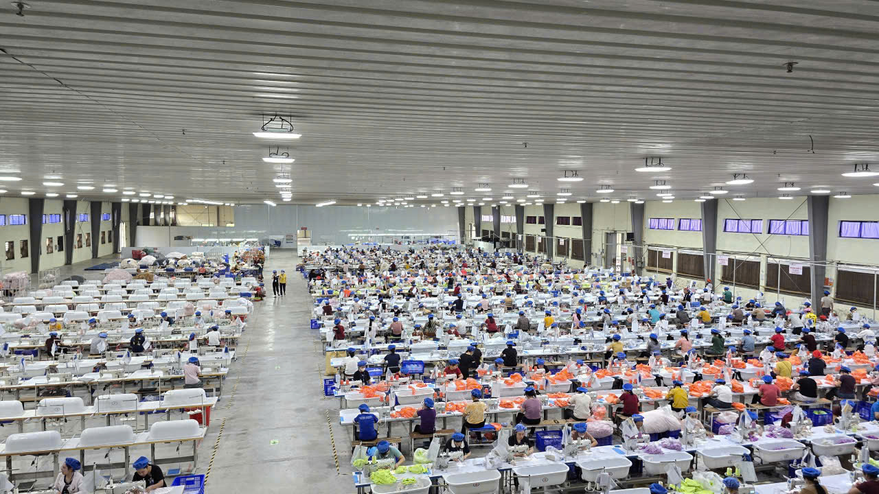 Bán nhà máy may mặc tại Miền Bắc
